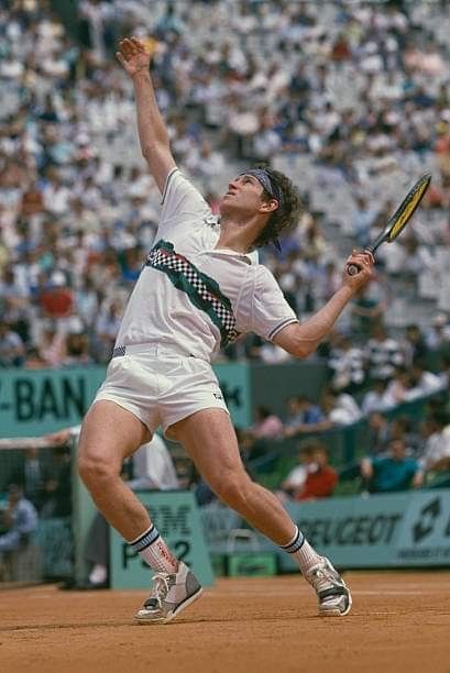 Tennis Serve, Prince Tennis, Tennis Drills, Boxing Posters, John Mcenroe, Tennis Legends, Vintage Tennis, Vintage Sportswear, Tennis Clubs