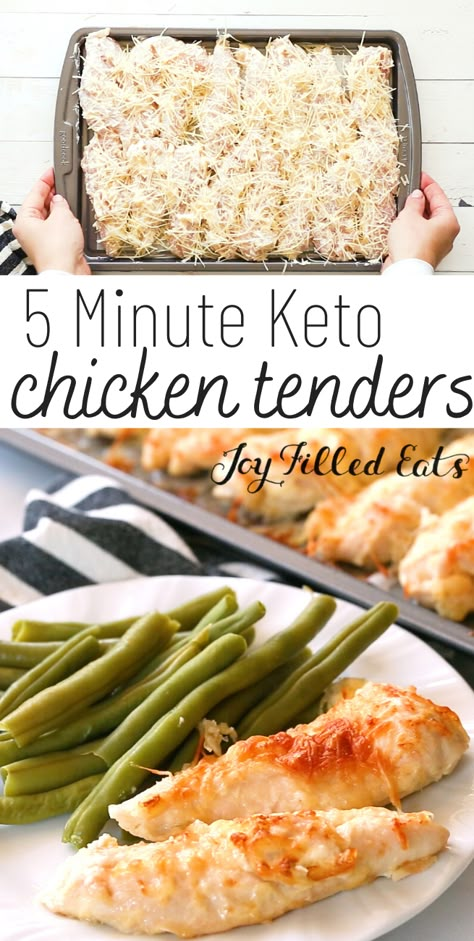 Garlic Parmesan Chicken Tenders, Keto Chicken Tenders, Parmesan Chicken Tenders, Health Lunch, Chicken Tenderloin Recipes, Joy Filled Eats, Healthy Pasta, Chicken Tender Recipes, Garlic Parmesan Chicken