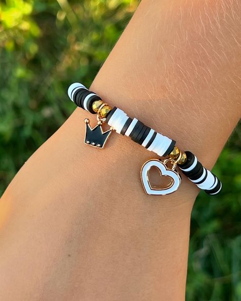 🖤Stylish bracelet - for the black style lover 〰️ Rubber beads 〰️ Cute pendants 〰️ Strong thread 〰️ Adjustable length 〰️ Great gift #Childrensbracelets, #childrensjewelry, #giftforchildren, #giftforagirl, #braceletforgirl, #jewelryforgirl, #rubberjewelry, #rubberbracelets, #beadedbracelet, #beadsbracelet, #cutebracelet, #cutejewelry, #giftforchild Cute Pendants, Rubber Bead, Children's Jewelry, Rubber Bracelets, Stylish Bracelet, Childrens Jewelry, Cute Bracelets, Black Style, Cute Jewelry