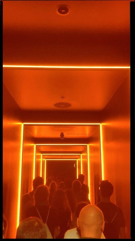 Orange Party Aesthetic, Neon Club Aesthetic, Neon Entrance, Frat Party Aesthetic, Hell Aesthetic, Cyberpunk Reference, Club Entrance, Neon Club, Suit Series