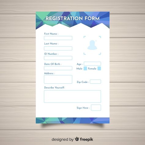 Registration Form Design Templates, Application Form Design, Registration Form Design, Quotation Design, Form Design Web, Summer School Activities, School Kids Crafts, Evaluation Form, Registration Form