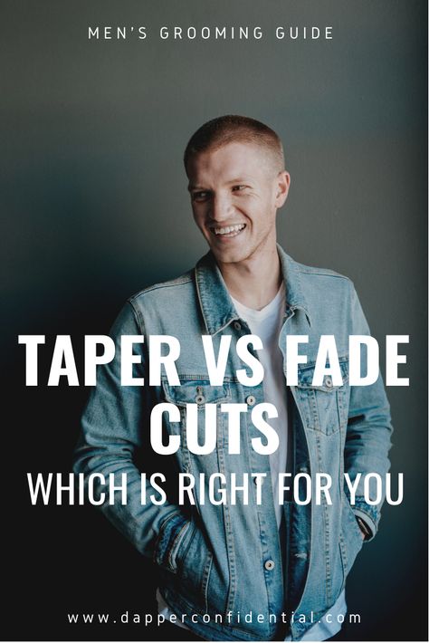 We’ll dispel some of the confusion surrounding these two versatile dos and give some background on the different variations. Read on to discover what sets fades and tapers apart. #mensstyle #barbershop Low Fade Vs Taper, Lower Taper Fade, Low Taper Haircut, Afro Hairstyles Men, High Fade Haircut, Afro Hair Care, Hairstyle Tips, Shaving Tips, Men's Hairstyle