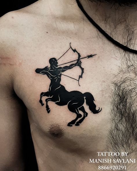 Sagittarius Tattoo For Men Forearm, Male Sagittarius Tattoo, Star Sign Tattoos Sagittarius, Sagittarius Tattoo For Men, Tattoo Sagittarius, Aura Tattoos, Horse Bow, Sagittarius Tattoo, Sagittarius Season