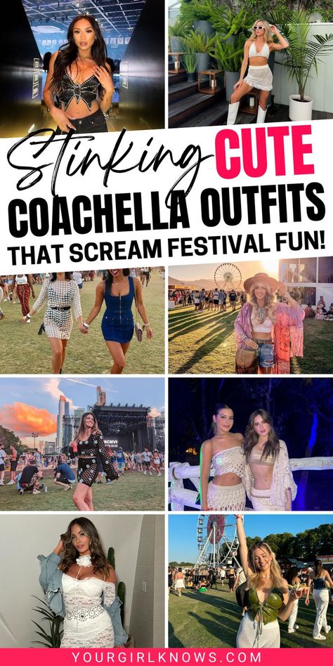 Heading to Coachella and not sure what to wear? We've got you covered with the ultimate guide to rocking that Coachella vibe! From boho chic to effortlessly cool, find inspiration for your festival wardrobe with our "Coachella Outfits Aesthetic" board. Whether you're into casual Coachella outfits that scream comfort or simple Coachella looks that make a statement, we're here to spill the tea on how to slay the festival scene. Coachella Outfit 2025, Day Festival Outfit Summer, Pregnant Festival Outfit, Coachella 2025 Outfits, Coachella Outfit Ideas Women, Dance Festival Outfits, Casual Coachella Outfits, Cute Coachella Outfits, Tomorrowland Festival Outfit