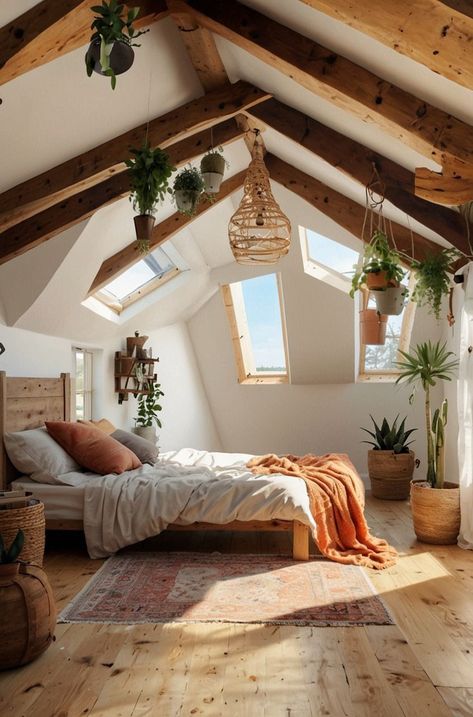 Low Ceiling Attic Bedroom, Small Attic Spaces, Cozy Rustic Decor, Cozy Attic Bedroom, Low Ceiling Attic, Small Attic Bedroom, Cozy Attic, Attic Bedroom Designs, Small Attic