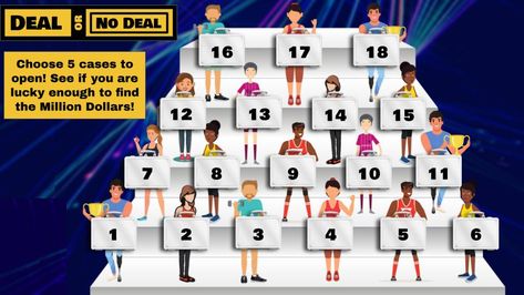 Deal or No Deal Game Template created by Wendy Cannon Ppt Games Template, Deal Or No Deal Game Ideas, Deal Or No Deal Game, Play In The Classroom, Slidesgo Templates, Powerpoint Presentation Themes, Ppt Ideas, Powerpoint Game Templates, Work Games