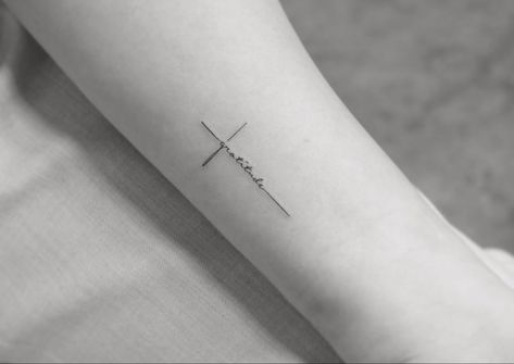 Gratitude Tattoo Ideas, Tattoo Ideas Jesus, Gratitude Tattoo, Christ Tattoo, Meaningful Tattoo Quotes, Meaningful Tattoo, Baby Tumblr, Initial Tattoo, Discreet Tattoos