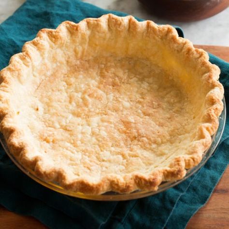 Pie Crust Recipe {+Blind Baking Option} - Cooking Classy Pie Crust No Shortening, Blind Bake Pie Crust For Pumpkin Pie, Blind Baking Pie Crust, How To Blind Bake A Pie Crust, Pie Crust Edges Easy, Pie Crust Gluten Free, How To Do Pie Crust Edges, How To Keep Pie Crust Edges From Burning, Blind Bake Pie Crust