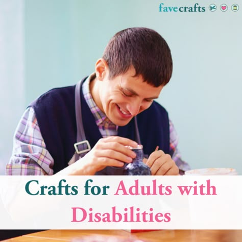 Crafts For Adults With Disabilities, Easy Crafts For Adults, Disabilities Activities, Craft Projects For Adults, Arts And Crafts For Adults, Arts And Crafts For Teens, Diy Popsicle, Projects For Adults, Stick Crafts