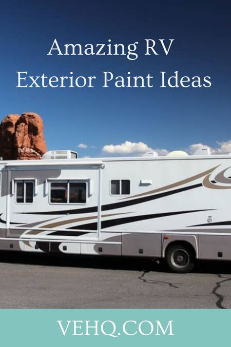 Embark on an unforgettable journey in your very own RV, whether it's for a vacation or a nomadic lifestyle. Have you ever pondered the possibility of transforming your recreational vehicle into a true masterpiece? We've delved into the world of awe-inspiring RV exterior paint jobs that are guaranteed to captivate your imagination. Discover an array of stunning designs and unleash your creativity as you explore our curated collection. Painting Camper Exterior, Painted Rv Exterior, Rv Painting Exterior, Rv Exterior Remodel, Rv Exterior Paint, Exterior Paint Ideas, Paint Rv, Rv Exterior, Nomadic Lifestyle