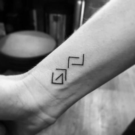 Highs And Lows Tattoo, Tatuagem Masculina Pequena, Verse Tattoos, Simple Tattoos For Guys, Cool Wrist Tattoos, God Tattoos, Wrist Tattoos For Guys, Men Tattoos, Small Wrist Tattoos