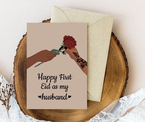 Eid Mubarak Card For Husband, Eid Card For Husband, Eid Mubarak To My Husband, Eid Mubarak My Husband, Eid Gift For Husband, Eid Mubarak For Husband, Eid Mubarak Card Printable, Islamic Eid Mubarak, Eid Mubarak Cards