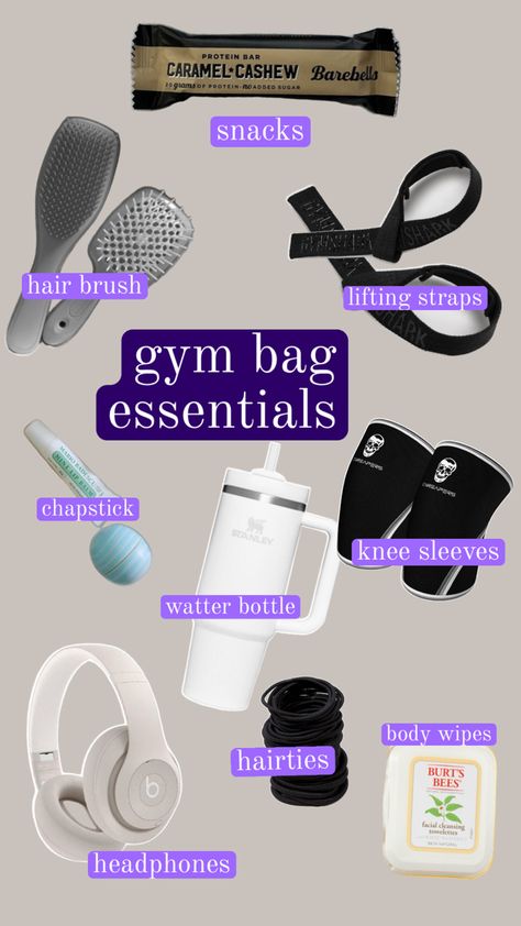 for the gym rat girlies- a guide to your bag School Routine For Teens, Work Out Ideas, Gym Bag Essentials, School Routine, Gym Accessories, Basic Fit, Bag Essentials, Bags Aesthetic, Workout Aesthetic