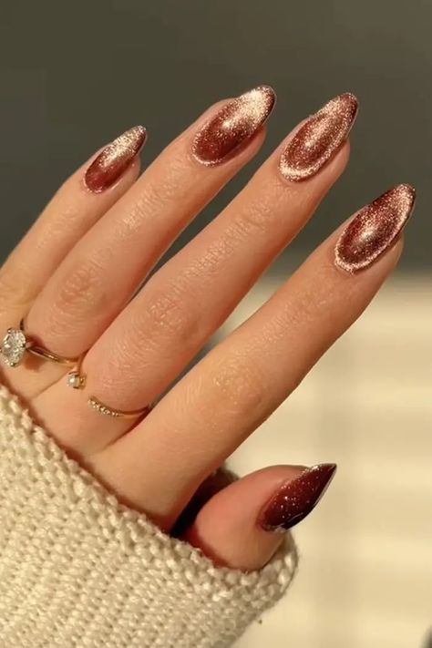 #cute november nails 2024
#cute november nails green
#cute november nails almond
#cute november nails short
#cute november nails short french November Nails Ideas, Chocolate Glazed Donut, Glazed Nails, Bronze Nails, Velvet Nails, November Nails, Glazed Donut, Cat Eye Nails, Trendy Nail Design