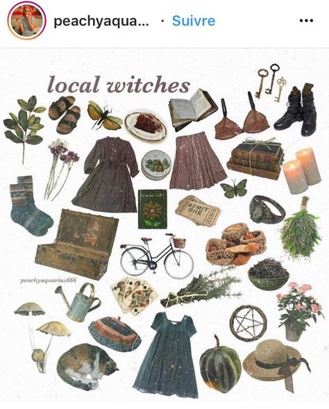 local witches | Witch fashion, Witch outfit, Cottage witch Nature Witch Clothing, Hedge Witch Outfit, Green Witch Outfit Aesthetic, Witchy Lookbook, Season Of The Witch Aesthetic, Green Witch Aesthetic Fashion, Witch Aesthetic Dark, Plus Size Cottagecore Fashion, The Witch Aesthetic