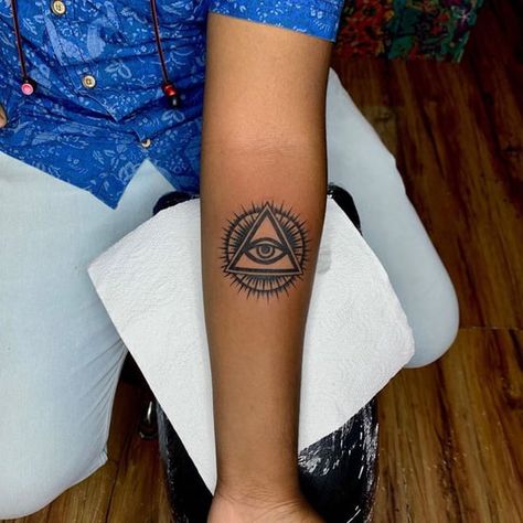 3rd Eye Tattoo, Third Eye Tattoo, Eye Tattoo Meaning, Pyramid Tattoo, Third Eye Tattoos, All Seeing Eye Tattoo, Small Wave Tattoo, Evil Eye Tattoo, Pyramid Eye