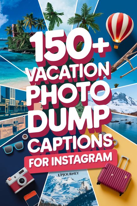 150+ Vacation Photo Dump Captions for Instagram Vacation Dump Captions, Trendy Instagram Captions, Vacation Instagram Captions, Family Trip Photos, Vacation Photo Dump, Photo Dump Captions, Vacation Captions, Work Etiquette, Best Captions