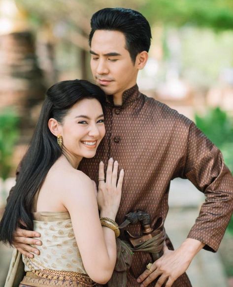 These are the top 10 most popular dramas on Channel 3 Plus - Thai Update James Ma, Traditional Thai Clothing, Love Destiny, Thai Wedding Dress, Love Dare, Work Sheet, Thailand Art, Thai Wedding, Thai Dress