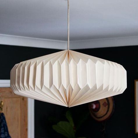 Paper Light Shades, Geometric Lampshade, Pendant Light Shades, Paper Light, Ceiling Rose, Light Shade, Ceiling Height, Wow Products, Led Lampe