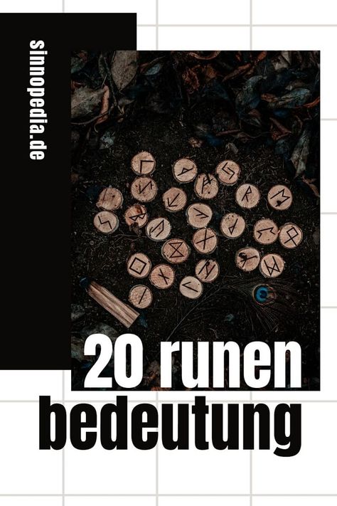 Mystische 20 Runen Bedeutung Der Schriftzeichen Der Wikinger! - Sinnopedia Rune Symbols, Runes, Vikings, Alphabet, Witch, Tattoos, Quick Saves