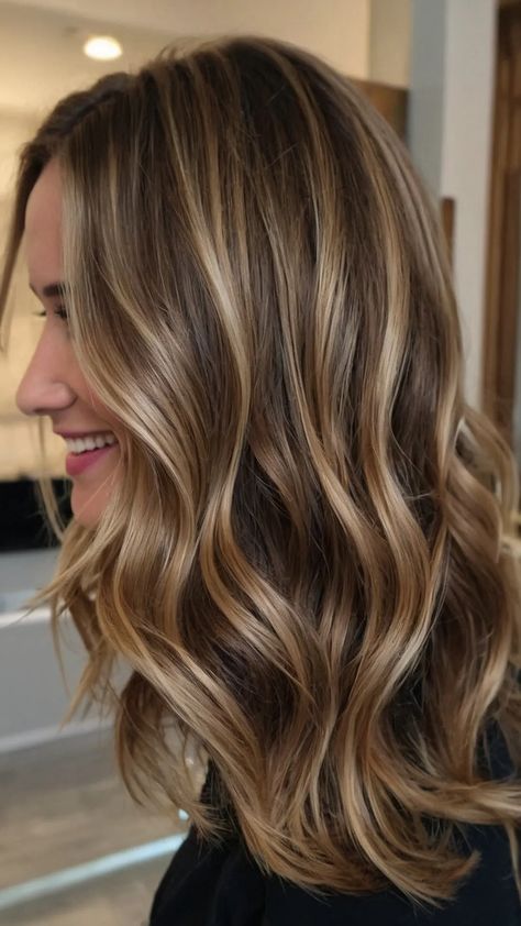 Unleash Your Inner Goddess with 15 Bronde Hairstyle Ideas - pulsepathlife.com Fall Low Maintenance Hair Color, Ash Caramel Balayage, Hairstyle Ideas For Brunettes, Mushroom Bronde, Low Maintenance Hair Color, Blonde Light Brown Hair, Carmel Hair Color, Balayage Styles, Balayage Hairstyle