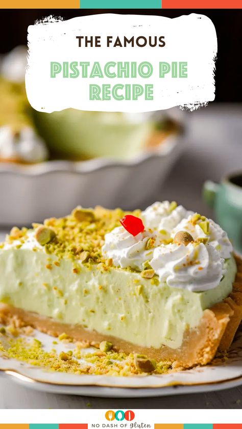 Easy Pistachio Pie, Pistachio Whoopie Pies, Pistachio Pudding Pie Recipes, Gluten Free Pistachio Dessert, Pistachio Pie No Bake, Pistachio Cream Pie, Pistachio Recipes Desserts, Pistachio Pie, Pistachio Dessert Pudding