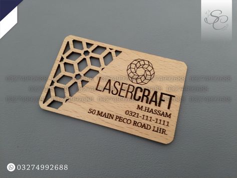 🔹Premium Wooden Wallet Card (Custom)🔹 ✨ Our wallet cards come in two high-quality materials: Acrylic or Stainless Steel ✨ ATM-sized card (2mm) thick ✨ Custom: You can add your image, message or anything you want to add ✨ Your image and message are long-lasting Place an inquiry: 📱WhatsApp: 0327 4992688 📍Lahore, Pakistan Delivery all over Pakistan🚚 #wood #woodworking #wooddesign #laser #Laser #engraving #laserengraving #personalisedgifts #customized #customizable #souvenir #creation #gifts #... Visit Cart, Laser Cut Business Cards, Laser Engraved Business Cards, Company Business Cards, Engraving Ideas, Laser Ideas, Visiting Card Design, Visiting Card, Lahore Pakistan