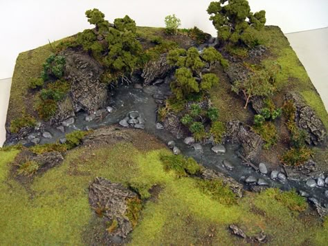 Warhammer Board, Modular Terrain, Model Terrain, Fantasy Terrain, Model Train Table, Dnd Terrain, Scenery Ideas, Miniature Terrain, Modular Table