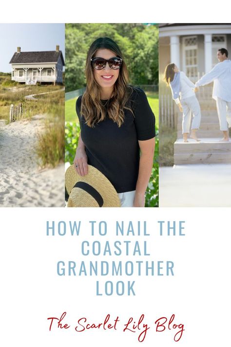 Coastal Grandmother Beach Outfits, Coastal Chic Style Clothes, Coastal Grandmother Plus Size, Coastal Grandmother Aesthetic Outfits Fall, Coastal Grandmother Style Outfits, Coastal Grandmother Outfits 2024, Coastal Grandmother Aesthetic Outfits Summer, Coastal Grandfather Outfits, Grandmother Coastal Style