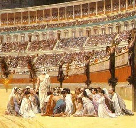 Roman Colosseum Rome History, Persecuted Church, St Faustina, 10 Interesting Facts, Empire Romain, Roman History, Book Of Revelation, Biblical Art, Divine Mercy