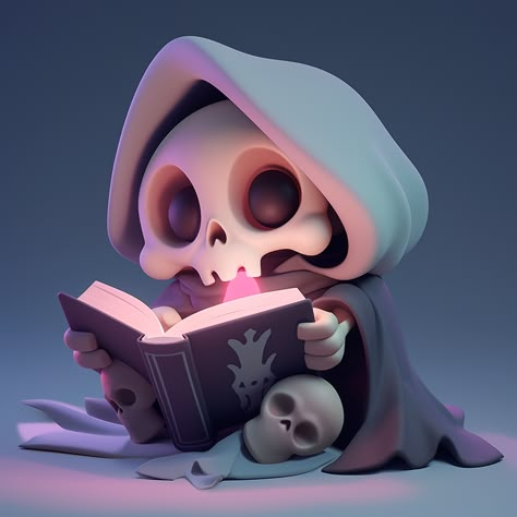 Cute Necromancer, 3d Art Blender, Blender 3d Art, Skull Character, Blender Character, 3d Karakter, Cute Skull, Halloween Facts, Cute Skeleton