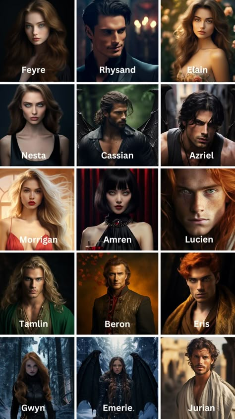 Feyre Rhysand Elain Nesta Cassian Azriel Morrigan Amren Lucien Tamlin Beron Eris Gwyn Emerie Jurian Rhysand Azriel And Cassian, Cassian Azriel Amren, A Court Of Thorns And Roses High Lords, Nesta And Elain Fanart, Elain And Azriel Acotar Fanart, A Court Of Mist And Fury Morrigan, Tamlin And Lucien Fanart, Acotar Morrigan And Emerie, Nesta Feyre And Elain