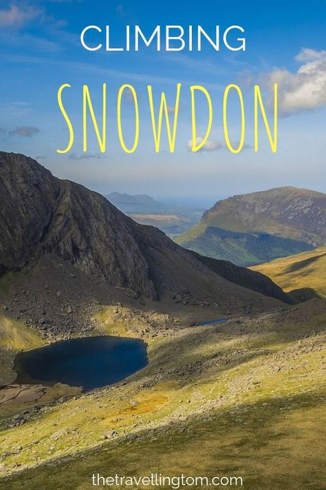 Climbing Snowdon is one of the best hikes in the UK you can do. Snowdonia National Park in Wales is a beautiful part of the UK, and should be a stop on your trip! If you want to climb Snowdon, my guide can help you decide which track to take and what you need to take with you too! Click on the image to check it out now! #Snowdonia #Hiking #UK #Travel Climb Snowdon, Uk Hikes, Wales Hiking, Mount Snowdon, Backpacking Guide, Wales Travel, Visit Wales, Snowdonia National Park, Turning 40