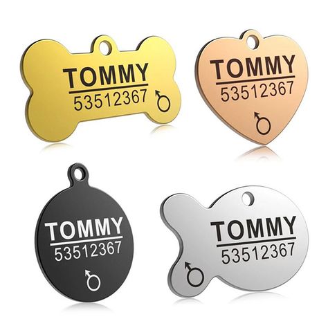 Laser Engraved Metal, Laser Welding Machine, Engraved Dog Tags, Blank Tags, Laser Engraved Ideas, Cat Id Tags, Laser Welding, Laser Marking, Neck Accessories