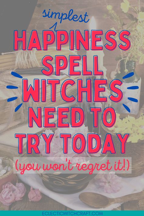 Lift your spirits with this easy spell. I’ve been using it for years now and I love it! It’s very simple but effective. In witchcraft, there are many spells that are used to create change in one’s life. This is just one of them. Eclectic witchcraft has its own unique way of doing things and this is just another example of how different traditions work together to bring about positive changes in people’s lives. This is an easy spell to do and requires no special tools or ingredients. Spells For Change, Spells For The New Year, Positive Energy Spell, Spells For Happiness And Peace, Best Time To Do Spells, Spell For Happiness, Easy Witch Spells For Beginners, Spell To Bring Peace To Family, Happiness Spell For Someone Else