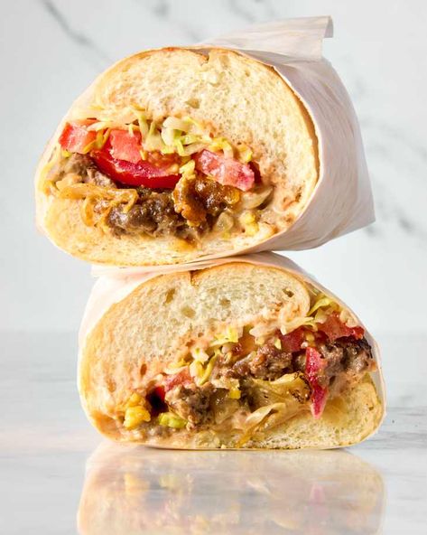 Chop Cheese, Nyc Bodega, Chopped Sandwich, Chopped Cheese Sandwich, Sandwich Spreads, Chopped Cheese, Meat Meals, Cheese Sandwich Recipes, Italian Chopped Salad