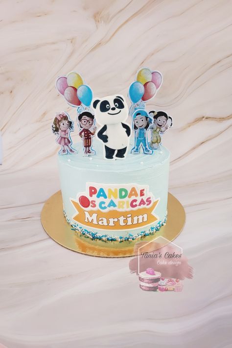 Bolo Do Panda, Bolo Panda, Panda Cake, Maria Clara, Kids Cake, 3rd Birthday, Cake, Birthday