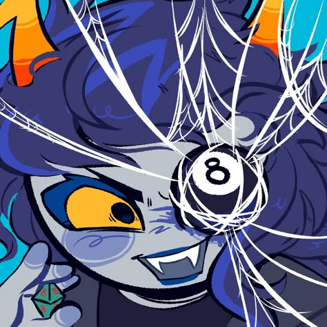 cr karmakoo on tumblr Homestuck Pfp, Vriska Serket, Homestuck Fanart, Homestuck Trolls, Vast Error, Home Stuck, Stuck At Home, Man Birthday, Homestuck