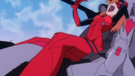 Neon Genesis Evangelion Gif, Asuka Kinnie, Neon Evangelion Genesis, Evangelion Reference, Neon Genesis Evangelion Asuka, Digital Art References, Mha Au, End Of Evangelion, Evangelion Asuka