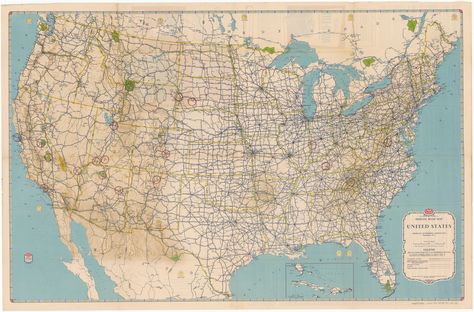 United States Map Aesthetic, Map Aesthetic, Maps Aesthetic, Map Of The United States, United States Map, Usa Map, Road Map, State Map, Historical Maps