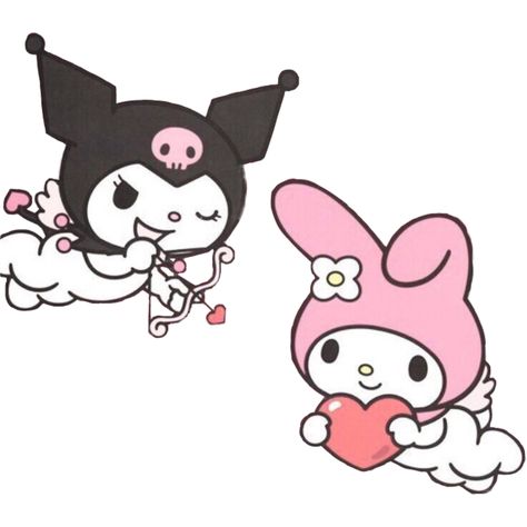 Melody And Kuromi Aesthetic, My Melody And Kuromi Aesthetic, Kuromi Aesthetic, My Melody And Kuromi, Melody And Kuromi, My Melody, Aesthetic Wallpaper, Wallpapers, Animals