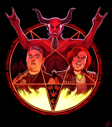 Tenacious D Pick Of Destiny, Tenacious D Art, Tenacious D Wallpaper, Tenacious D Poster, Jack Black Tenacious D, Metal Fanart, Tenacious D Tattoo, Pick Of Destiny, Tenacious D