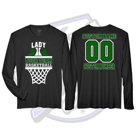 Custom Basketball Performance Long Sleeve Shirt Personalized Basketball Drifit Long Sleeve Shirt Custom Basketball Team Long Sleeve T-Shirt Basketball Warm Up Shirts, Pre Game, Personalized Basketball, Custom Basketball, Dtf Printing, Basketball Team, Basketball Teams, Team Spirit, Washing Instructions