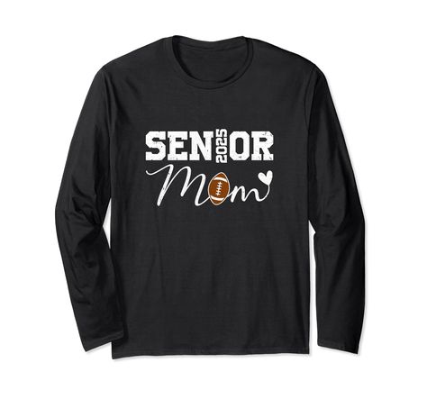 PRICES MAY VARY. Senior mom 2025 football mommy class of 2025 graduation unique mother's quotes useful Saying happy first day of school class 2025 senior education proud mom christmas for from daughter football fans family son new funny birthday sports games mommy tee clothes outfits apparel costume great saying for men women girls guy Lightweight, Classic fit, Double-needle sleeve and bottom hem Senior Mom Shirts, Mom Baseball Shirts, Baseball Shirt Designs, Class Of 2025, Baseball Mom Shirts, Cheer Mom, Family Mom, Proud Mom, Mother Quotes