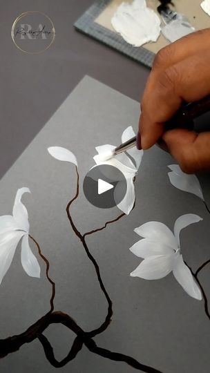 133K views · 4.5K reactions | Mesmerizing Magnolia Tree Branch Painting | Mesmerizing Magnolia Tree Branch Painting | By Colors N Shades-The magical RenderingFacebook Japanese Magnolia Painting, Tree Branch Painting, Magnolia Illustration, Branch Painting, Japanese Magnolia, Magnolia Paint, Magnolia Tree, Painted Scarf, Magnolia Trees