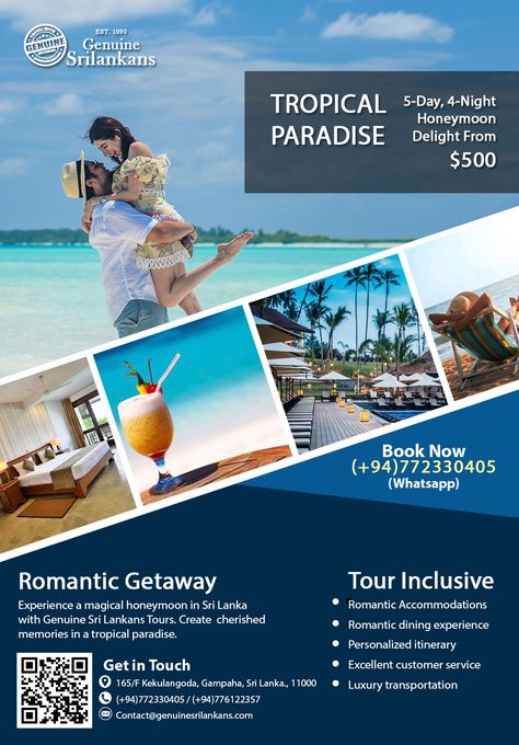 Genuine Sri Lankans Tours offers authentic honeymoon tour packages. Explore the beauty of Sri Lanka and create lasting memories together. Honeymoon Tour Packages, Dream Honeymoon, Honeymoon Planning, Honeymoon Tour, Hot Air Balloon Rides, Romantic Destinations, Air Balloon Rides, Romantic Getaway, Honeymoon Destinations