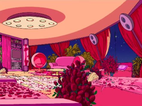 Totally Spies Room, 2000s Cartoons, Cartoon House, Totally Spies, Girly Room, Cartoon Painting, Photos Tumblr, Girl House, Old Games