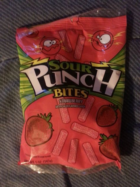 Sour Punch Bites Strawberry #SourPunchBites Sour Punch Bites, Sour Punch Straws Aesthetic, Period Basket, Sour Straps, Sour Patches, Sour Straws Candy, Sour Patch Candy, Sour Punch, Punch Bag