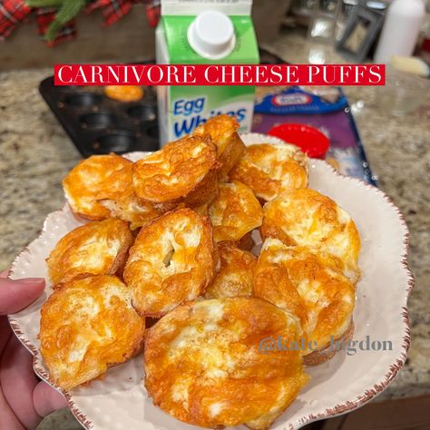 Carnivore Cheesy Puffs Sides For Carnivore Diet, Carnivore Crackers, Banting Food List, Pizza Type Recipes, Caveman Diet Recipes, Meat Diet, Soft Foods, Low Carb Low Sugar, Low Carb Sides