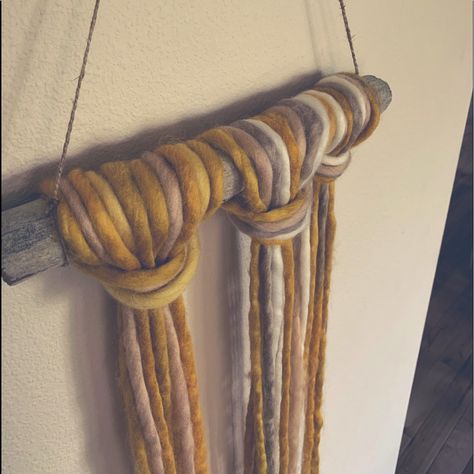 Minimalistic Macrame Art Dimensions As Photoed Super Soft Textures Smoke Free Pet Free Home Wall Art Perfect Neutral Nursery Piece Boho Macrame Wall Hanging, Boho Macrame, Neutral Nursery, Macrame Art, Church Decor, Nursery Neutral, Fiber Arts, Macrame Wall, Macrame Wall Hanging